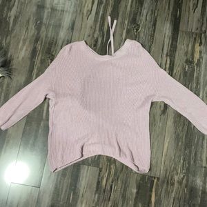 express purple sweater